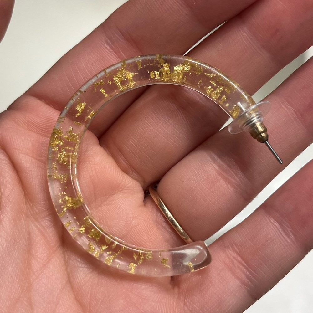 Hoop earrings - Picture 3 of 3